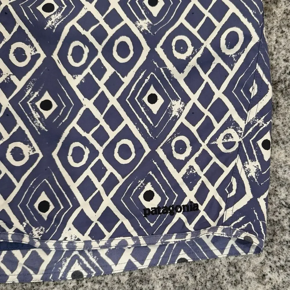 PATAGONIA-M's Paddler Swim/Board Shorts-Mens 36-Tribal/Geometric-AOP Pattern-Y2K